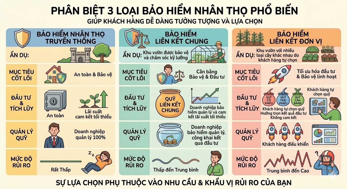 Sản phẩm bảo hiểm nhân thọ