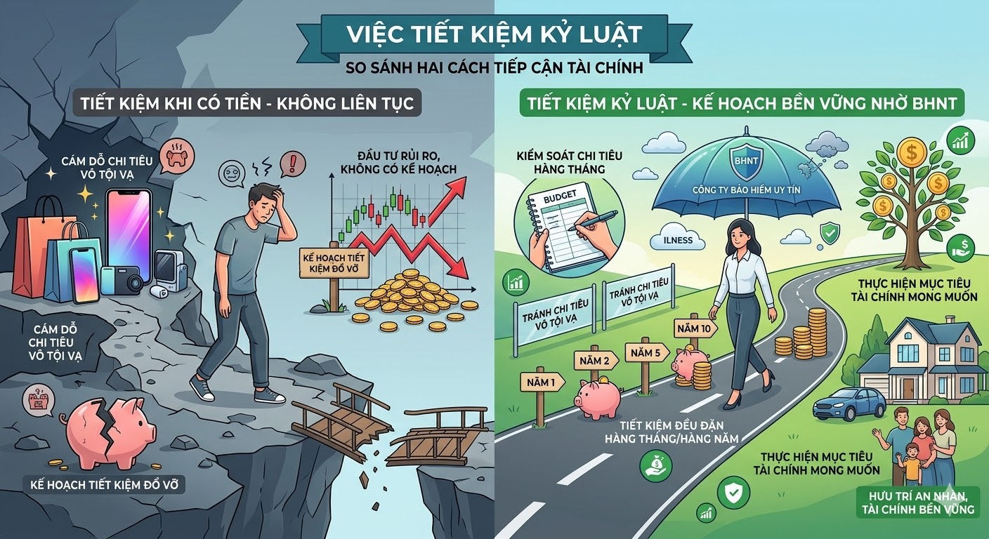 Tiết Kiệm Có Kỷ Luật